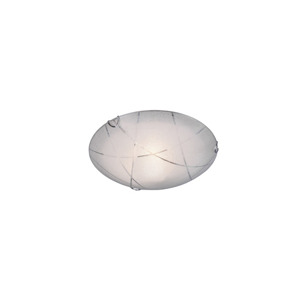 Trio Leuchten Plafondlamp modern - Glas - Wit