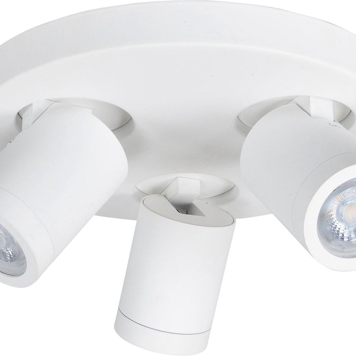 HighLight badkamer spot Oliver 3L rond IP44 - wit