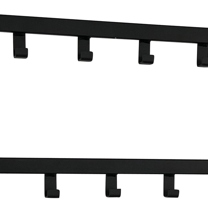 LT-Luce Kapstok Joy Mat Zwart 9 Haken 60cm