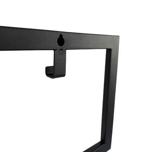 LT-Luce Kapstok Joy Mat Zwart 9 Haken 60cm