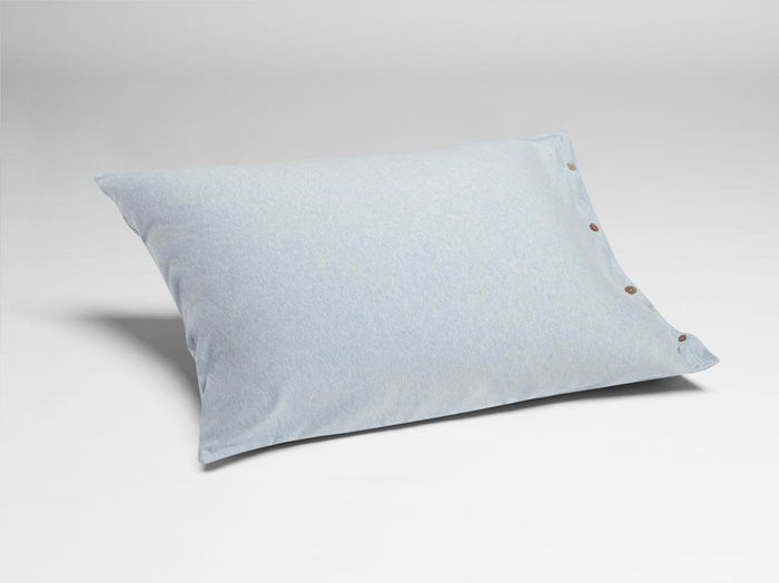 Yumeko kussensloop jersey soft blue 60x70