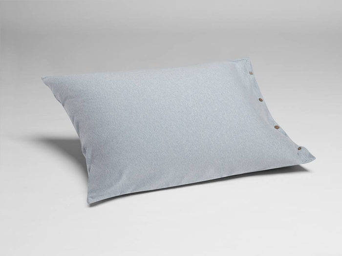 Yumeko kussensloop jersey soft blue 60x70