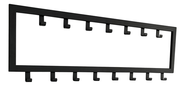 LT-Luce Kapstok Joy Mat zwart 15 haken 90 x 29cm
