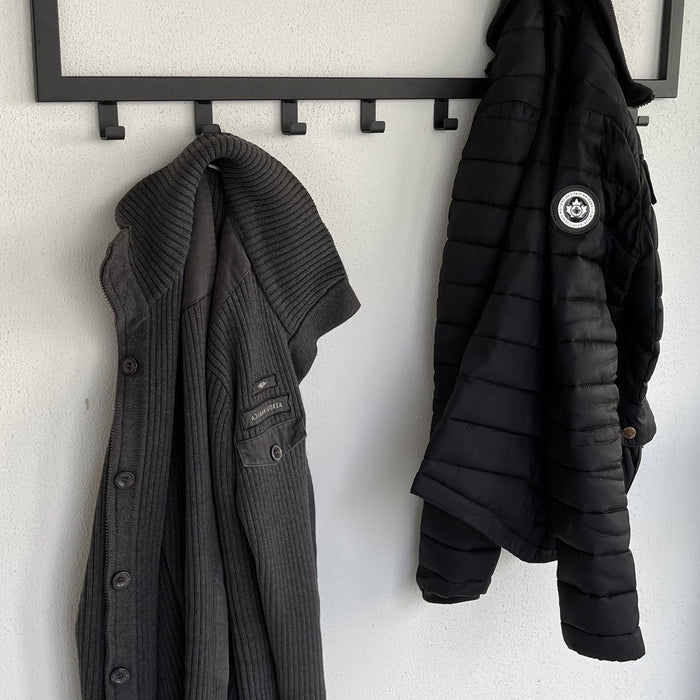 LT-Luce Kapstok Joy Mat zwart 15 haken 90 x 29cm