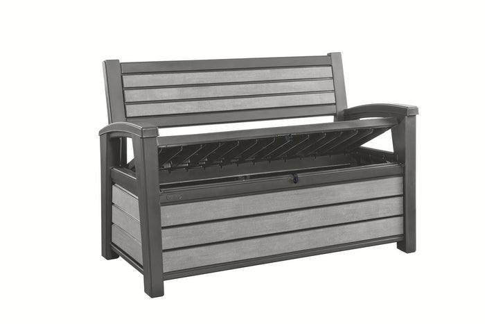 Keter Brushed Bench Box - 227 L - 2-zits