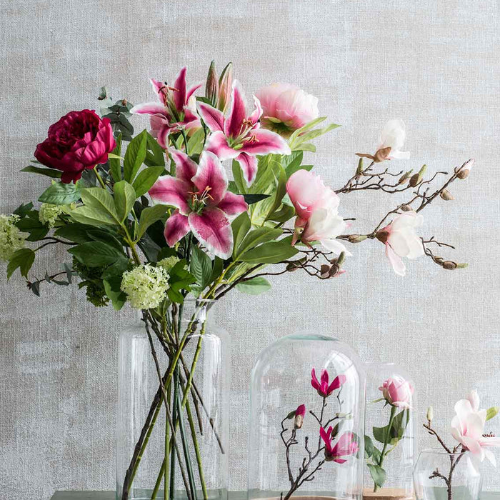 Mica Decorations lelie stargazer maat in cm: 75 roze