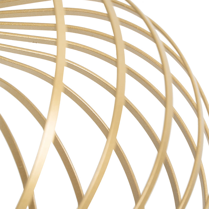 QAZQA Design plafondlamp goud 39 cm - Johanna