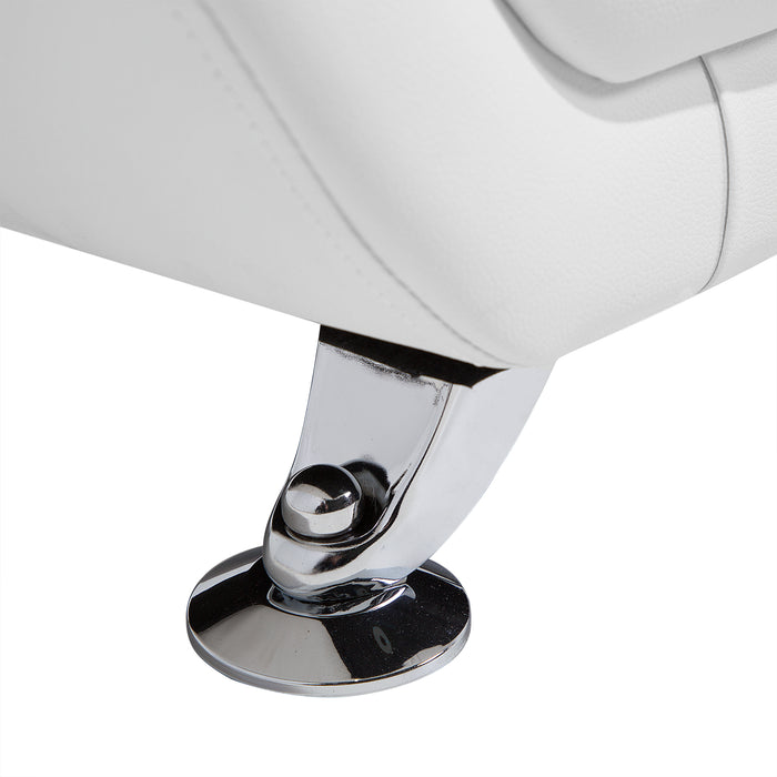 Beliani - LEIRA - Tweezitsbank - Wit - Kunstleer