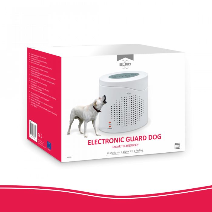 ELRO ARD51 Elektronische Waakhond met realistisch 3D hondengeluid