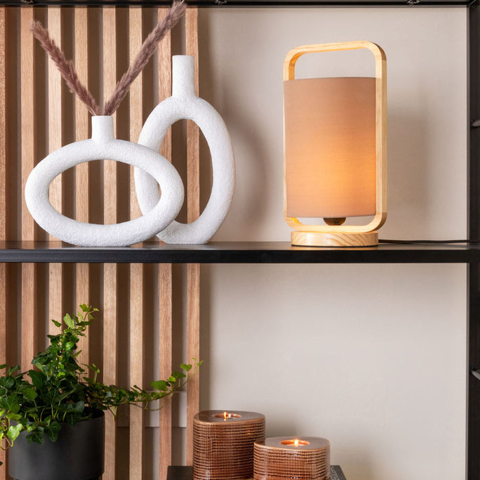 present time Ring Vaas Oval Wide - Ivoor