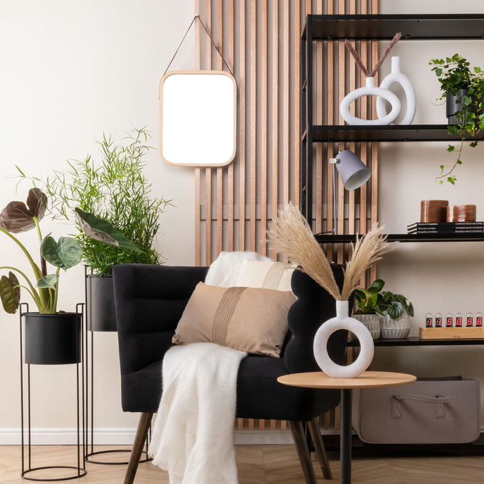 present time Ring Vaas Oval Wide - Ivoor