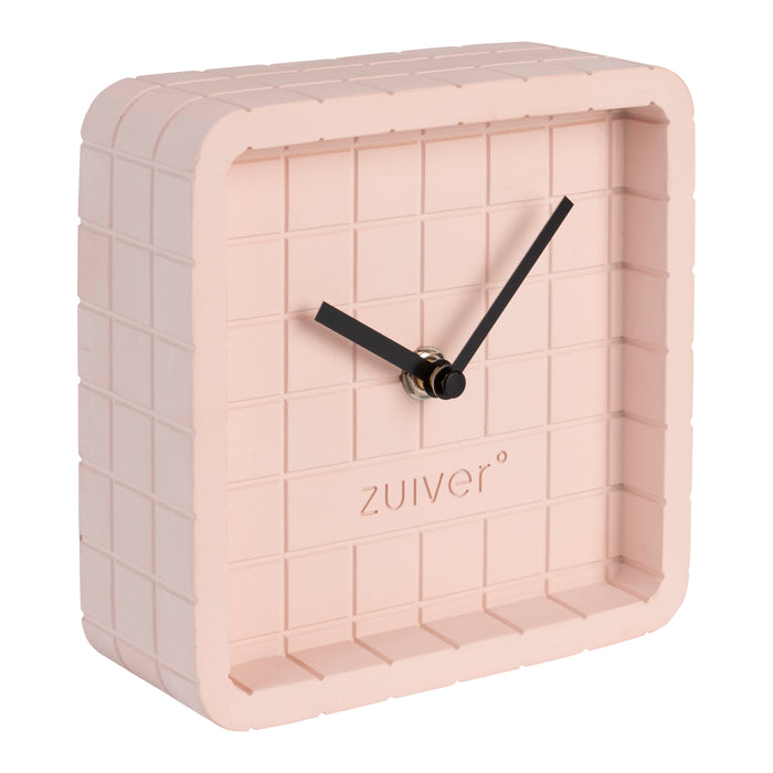 Zuiver Cute Concrete Tafelklok - Pink