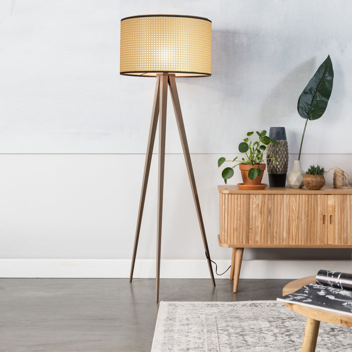 Zuiver Tripod Vloerlamp - Webbing