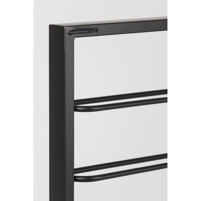 Light & Living Wijnrek Amore - Zwart - 4 Flessen