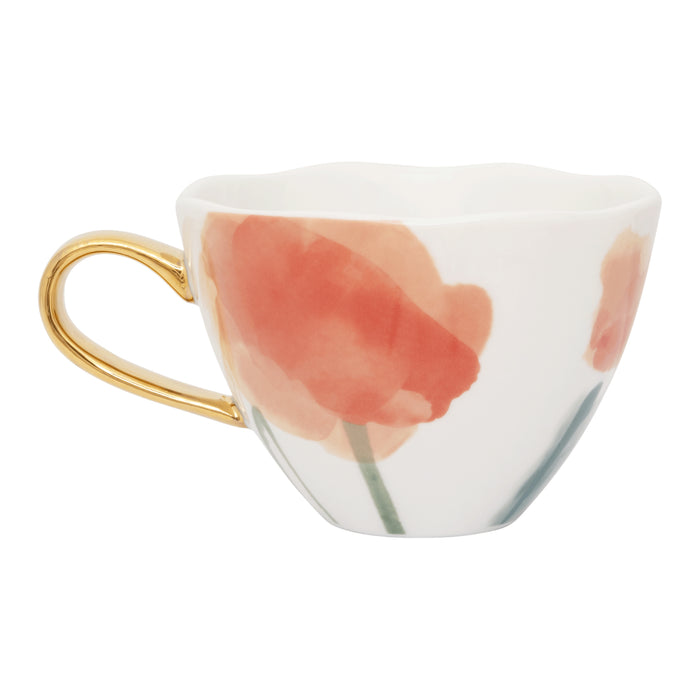 Urban Nature Culture Good Morning Cappuccino / Theekop - Spring Flowers - 4 st.