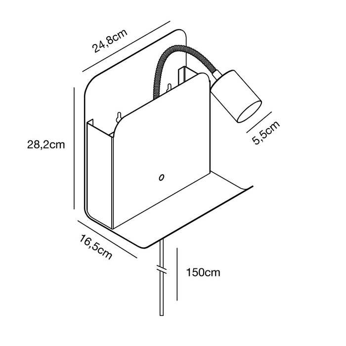 Nordlux Roomi Wandlamp