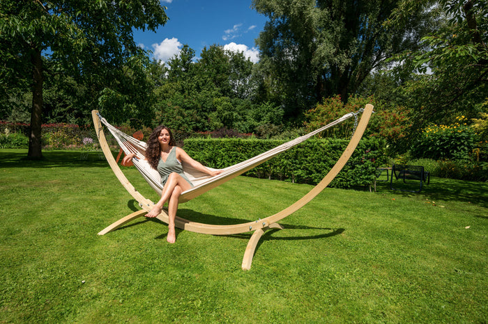 Tropilex® Hangmat Eénpersoons Classic White Wit | Ecru