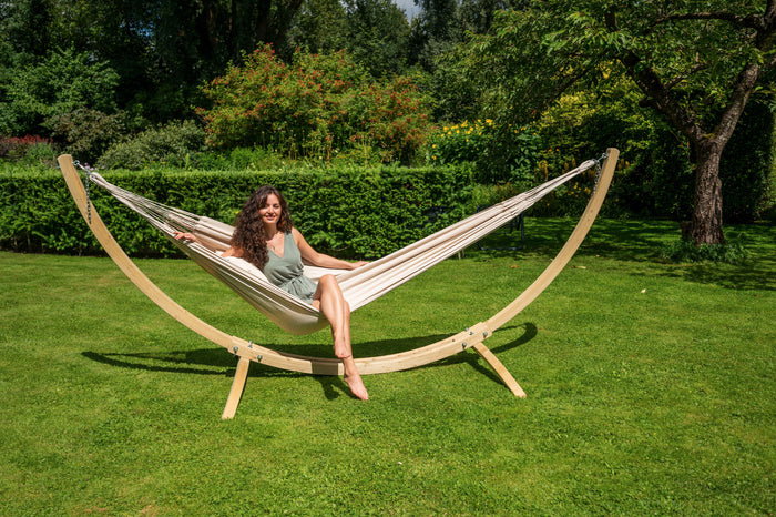 Tropilex® Hangmat Eénpersoons Classic White Wit | Ecru