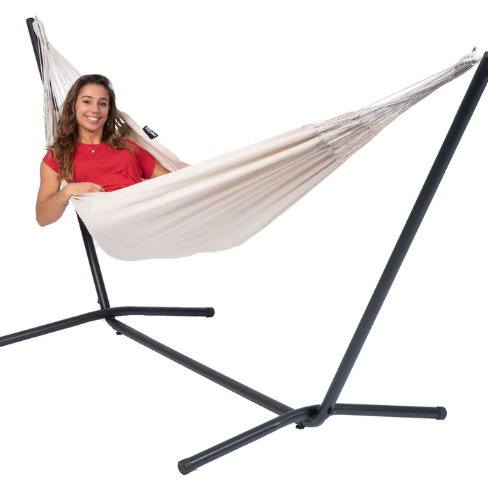 Tropilex® Hangmat Eénpersoons Classic White Wit | Ecru