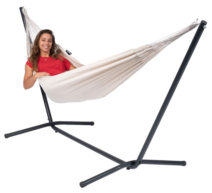 Tropilex® Hangmat Eénpersoons Classic White Wit | Ecru