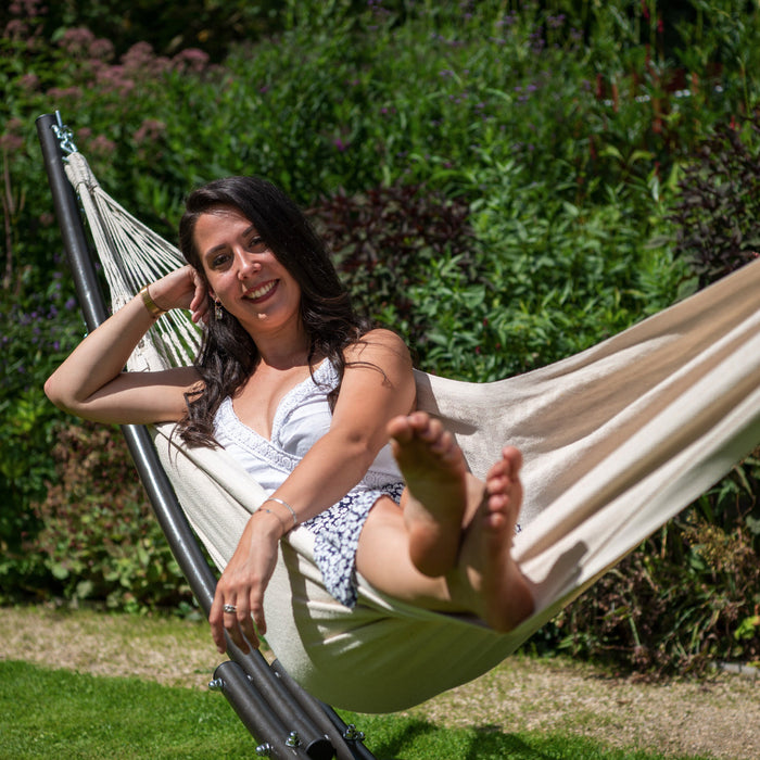 Tropilex® Hangmat Eénpersoons Classic White Wit | Ecru