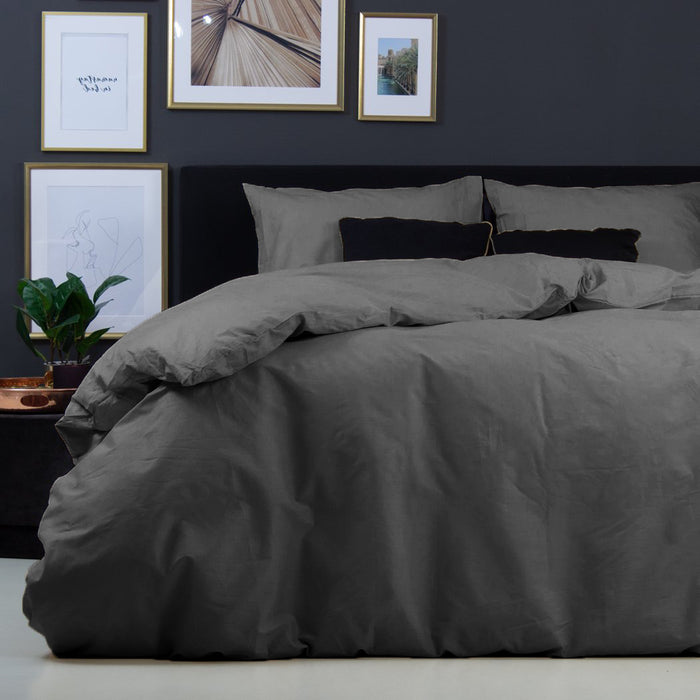 Y-NOT Lekker Simpel Effen Dekbedovertrek 140 x 220 cm