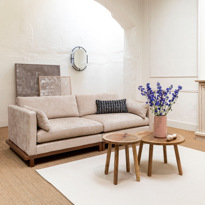 Zuiver Blossom 3-zitsbank - Sand