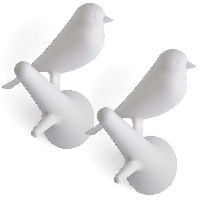 Qualy Vogel Kapstokhaken 2 st.