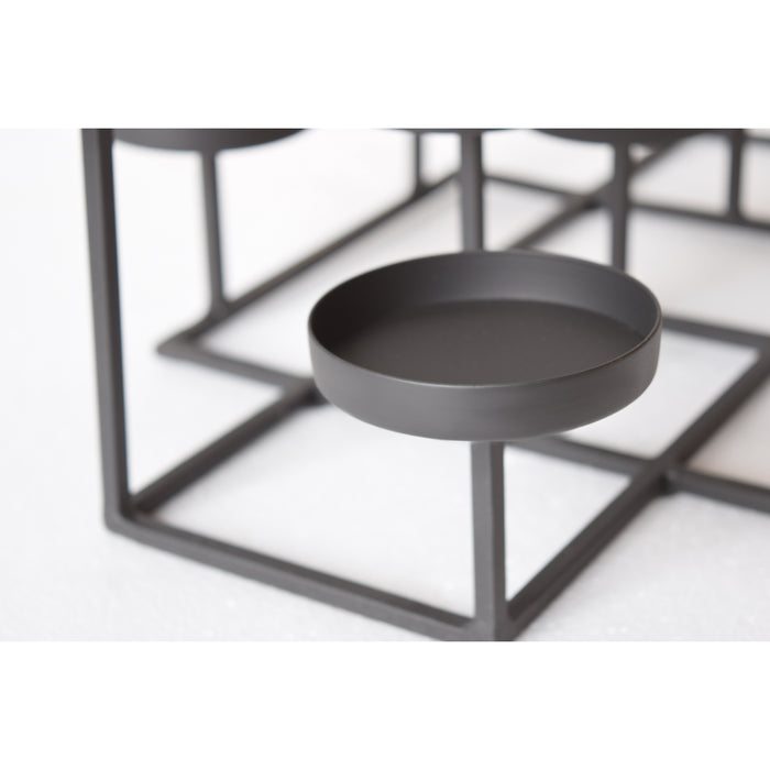 LOFT42 Shine Kandelaar - 11 Kaarsen - Metaal - Mat Zwart - 47x32x15