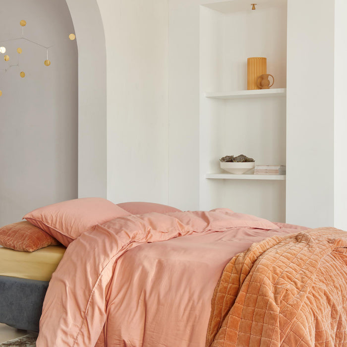 Essenza Minte Dekbedovertrek 240 x 220 cm - Bright Terra