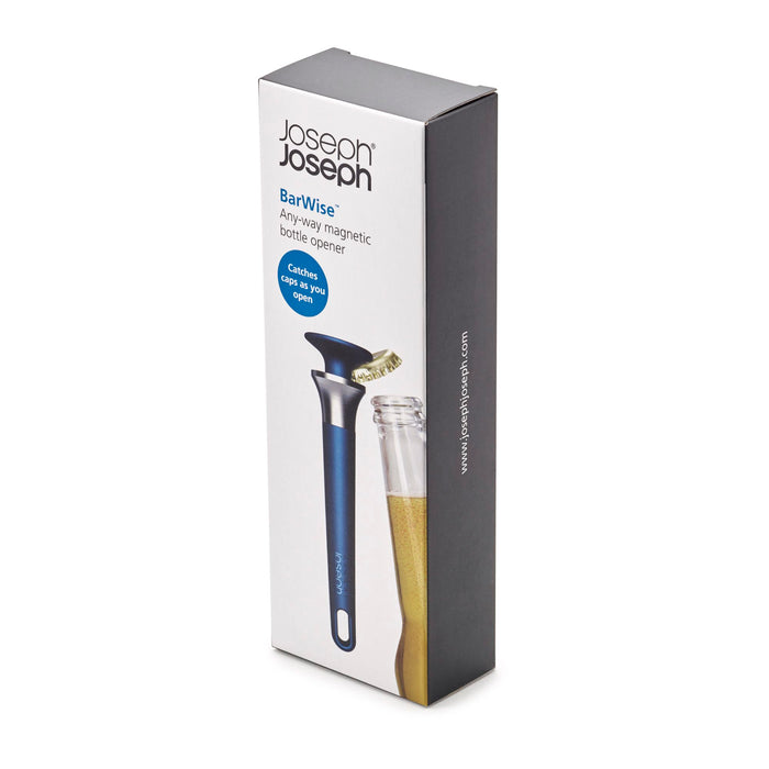 Joseph Joseph - BarWise magnetische flesopener Blauw - Joseph Joseph