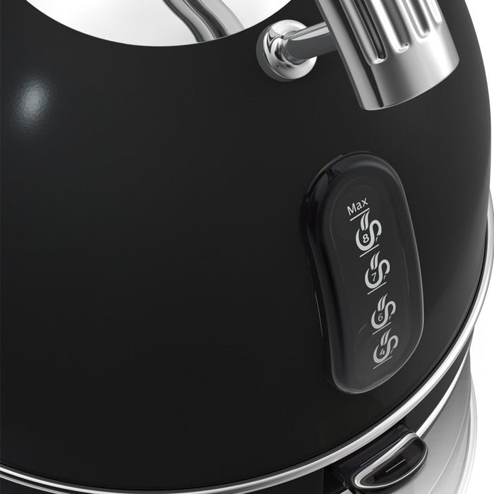 Swan Retro Waterkoker 1.8 Liter Zwart