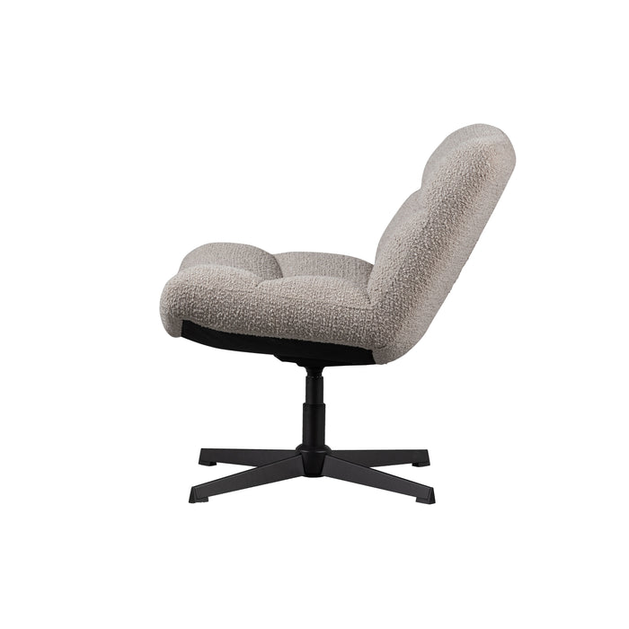 Woood Vinny Fauteuil - Bouclé - Zand