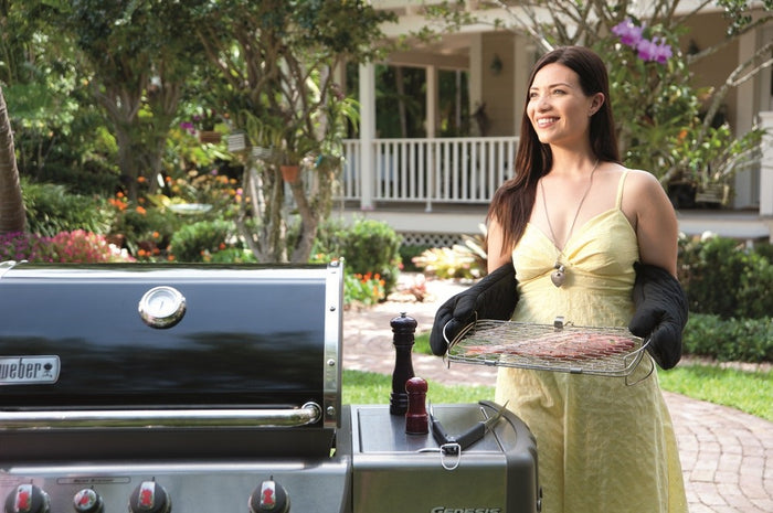 Weber Vis- en groentenbasket RVS groot