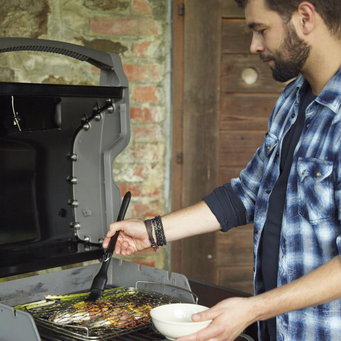 Weber Vis- en groentenbasket RVS groot