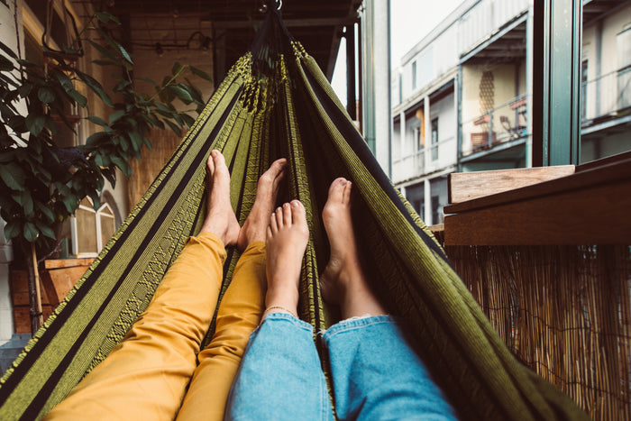 Tropilex® Hangmat Familie Black Edition Gold Geel