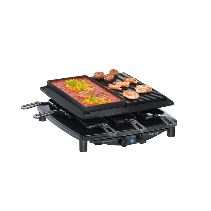 Steba RC4 Plus Deluxe Steengrill, Gourmet & Raclette