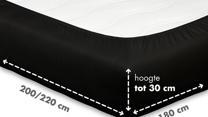 Beter Bed Select Hoeslaken Jersey - 180 x 200|210|220 cm