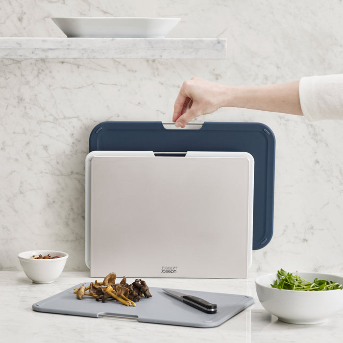 Joseph Joseph Nest Snijplanken - Set van 3 - Grijs