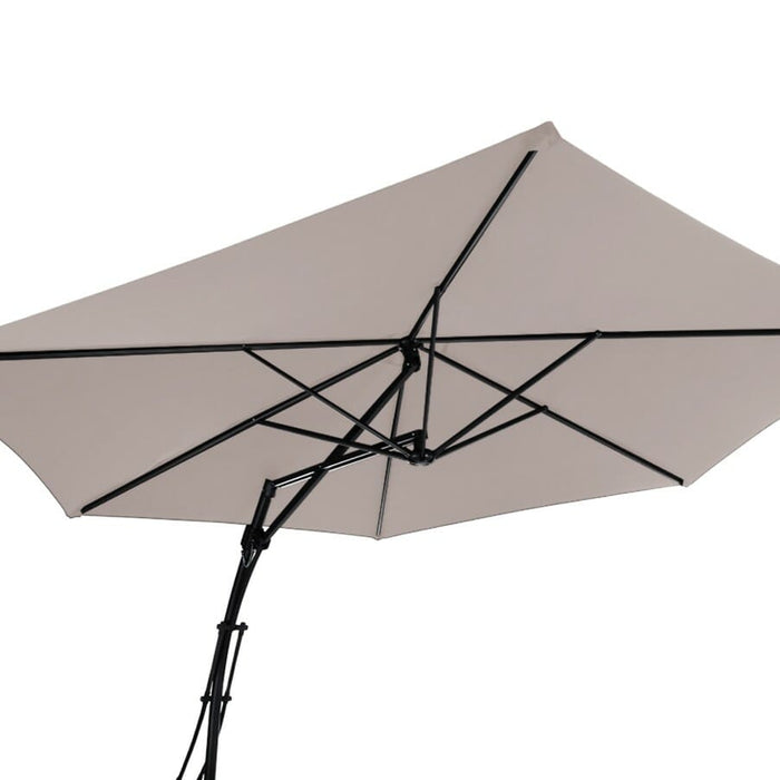 Feel Furniture - Zweefparasol - 3 Meter - Crème