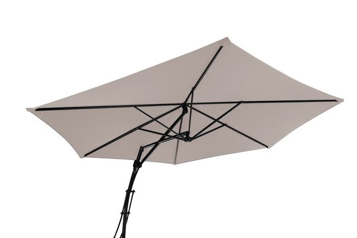 Feel Furniture - Zweefparasol - 3 Meter - Crème