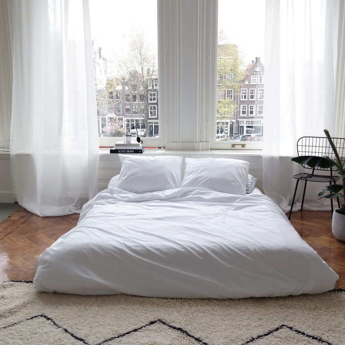 Crisp Sheets Dekbedovertrek 240 x 220 cm - Wit