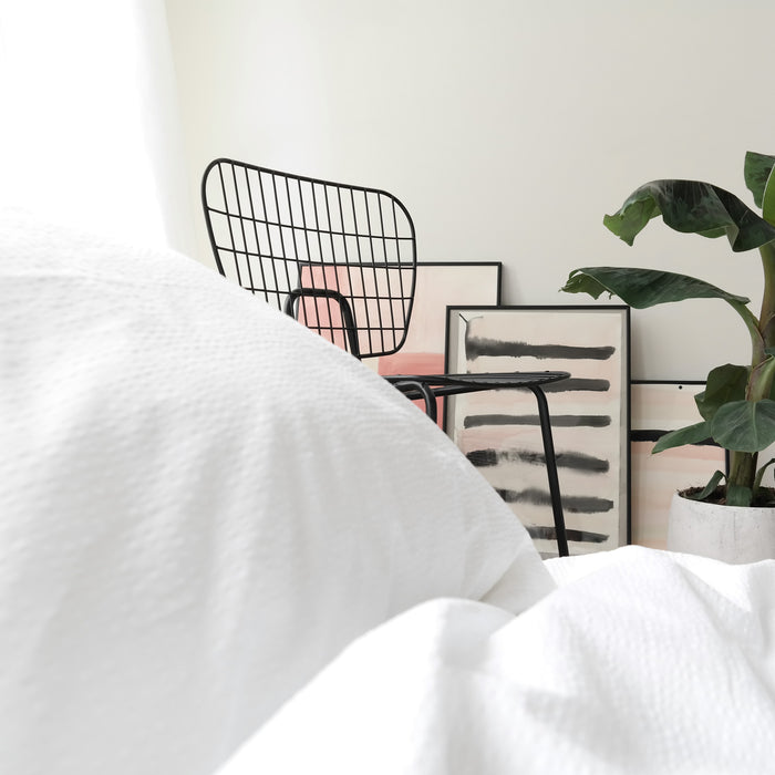 Crisp Sheets Dekbedovertrek 140 x 220 cm - White
