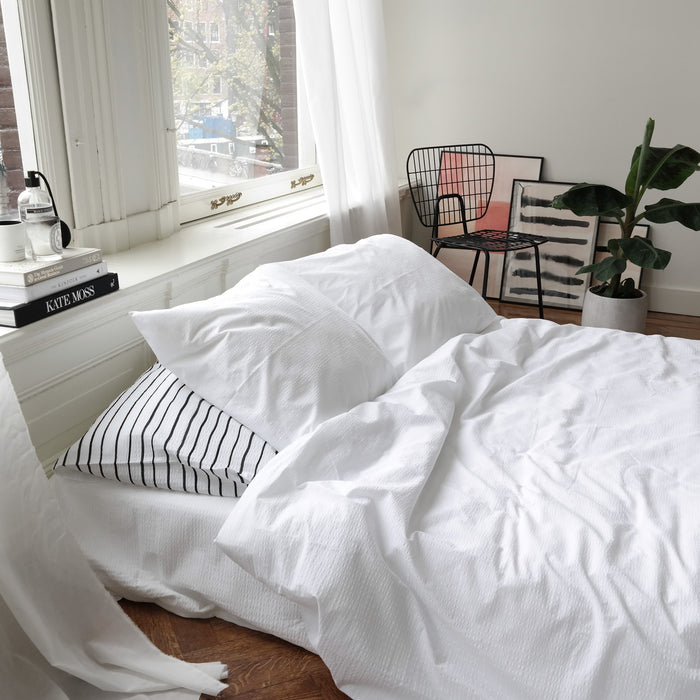 Crisp Sheets Dekbedovertrek 240 x 220 cm - Wit