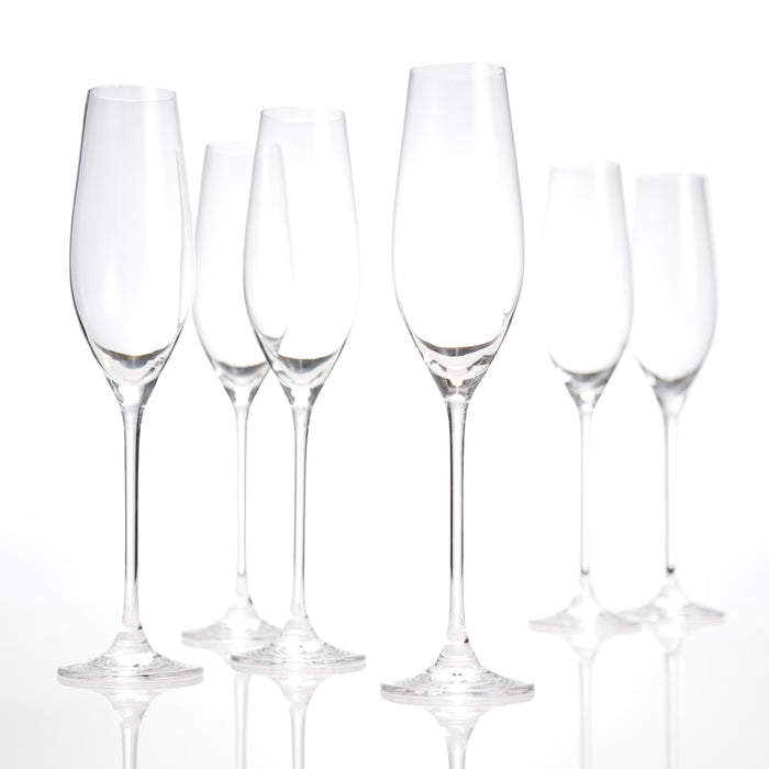 Salt & Pepper Cuvee Champagneglazen 0,21 L - 6 st.