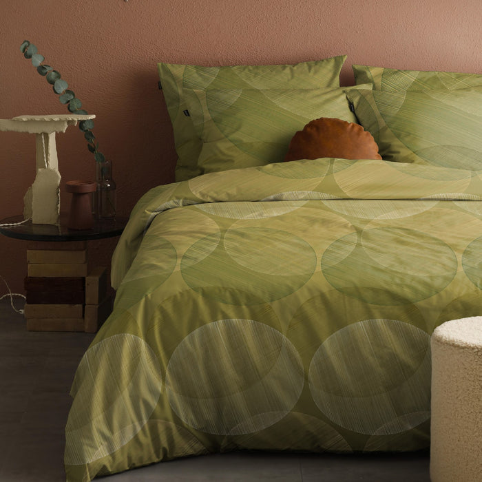 Damai Dekbedovertrek Katoen Foam - ochre