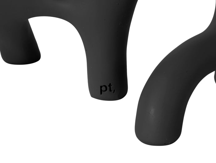 present time Kandelaar Swirls Large - Black