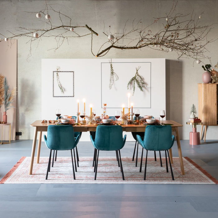 Zuiver Glimps Eettafel Uitschuifbaar - 180/240 x 90 cm - Naturel