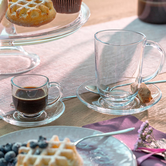 Leonardo Napoli Espressoglazen 6 st. - 0,08 L