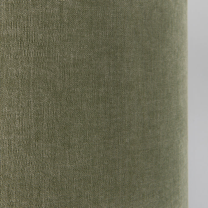 QAZQA Hanglamp zwart met kap 35 cm groen verstelbaar - Blitz